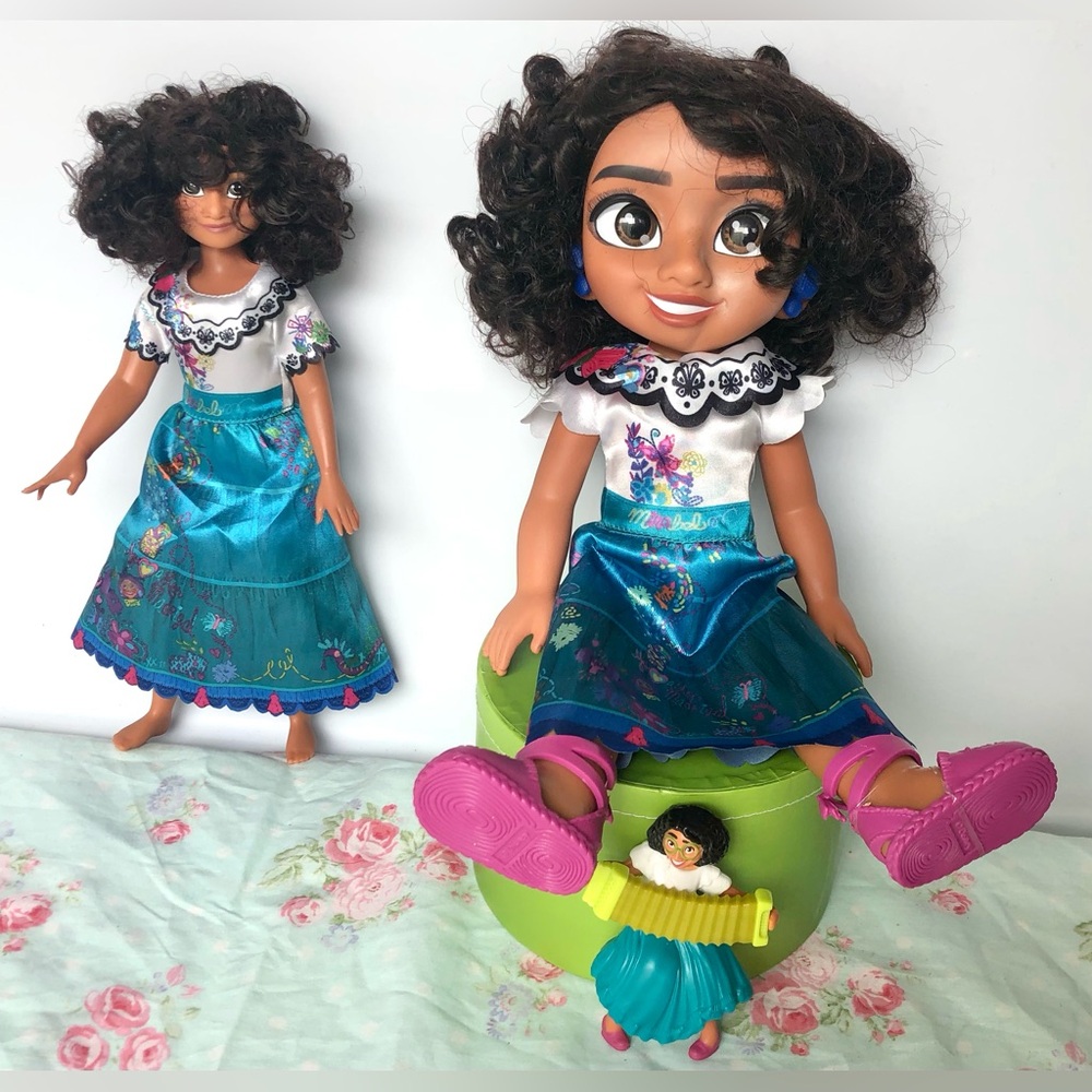 Disney Encanto Mirabel Dolls 3” to 13.5” Tall 3 Piece Bundle Set